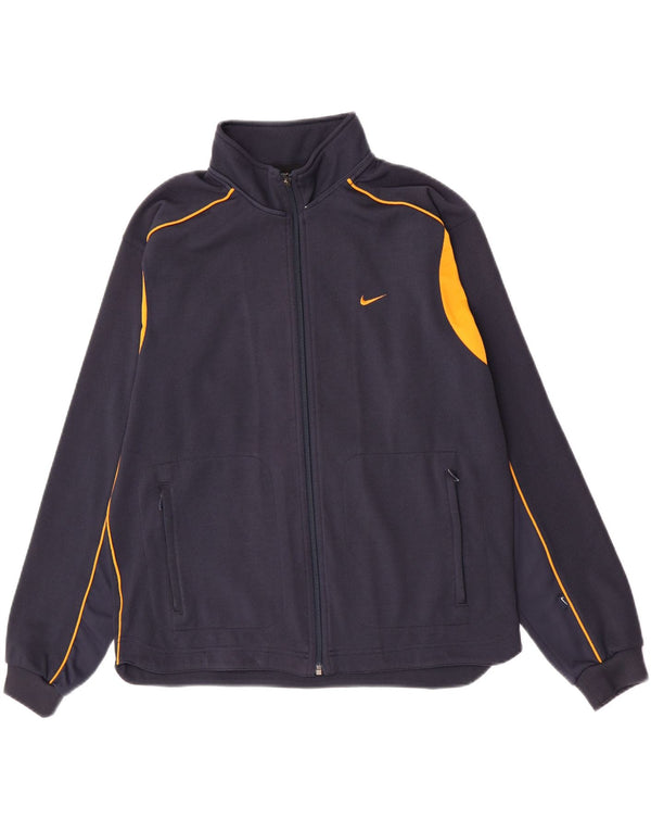Nike Chaqueta de chándal para niños 13-14 años XL Azul Marino Colorblock