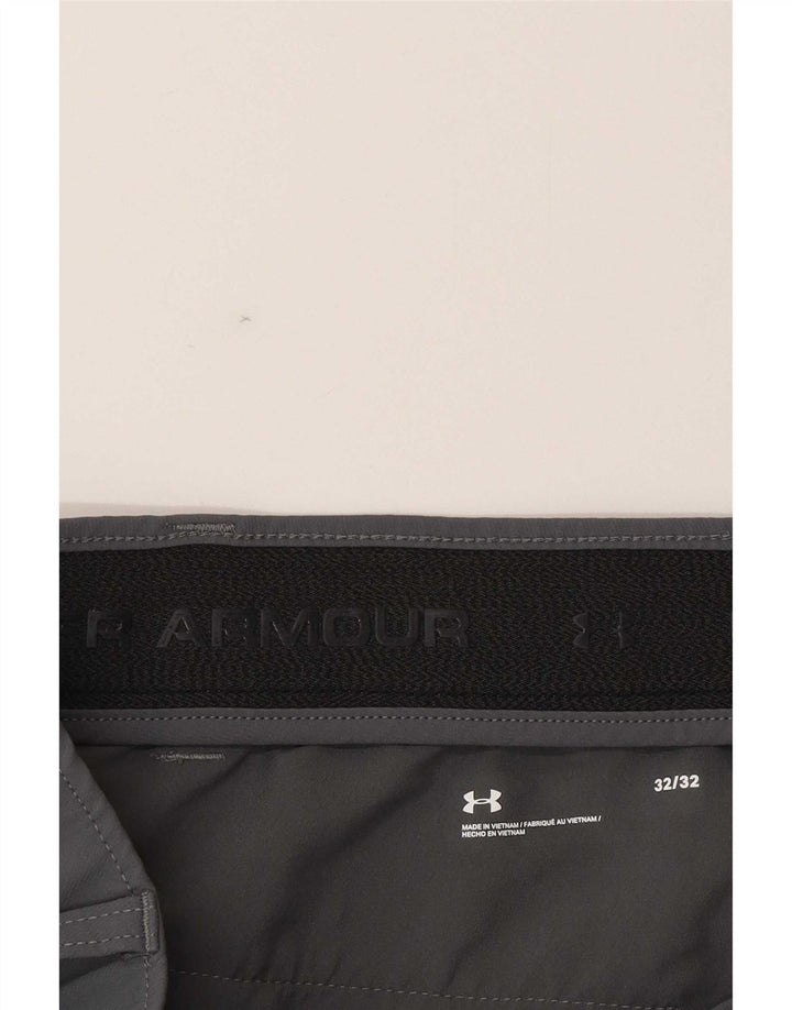 Under Armour Pantalón chino recto para hombre W32 L32 Poliamida gris