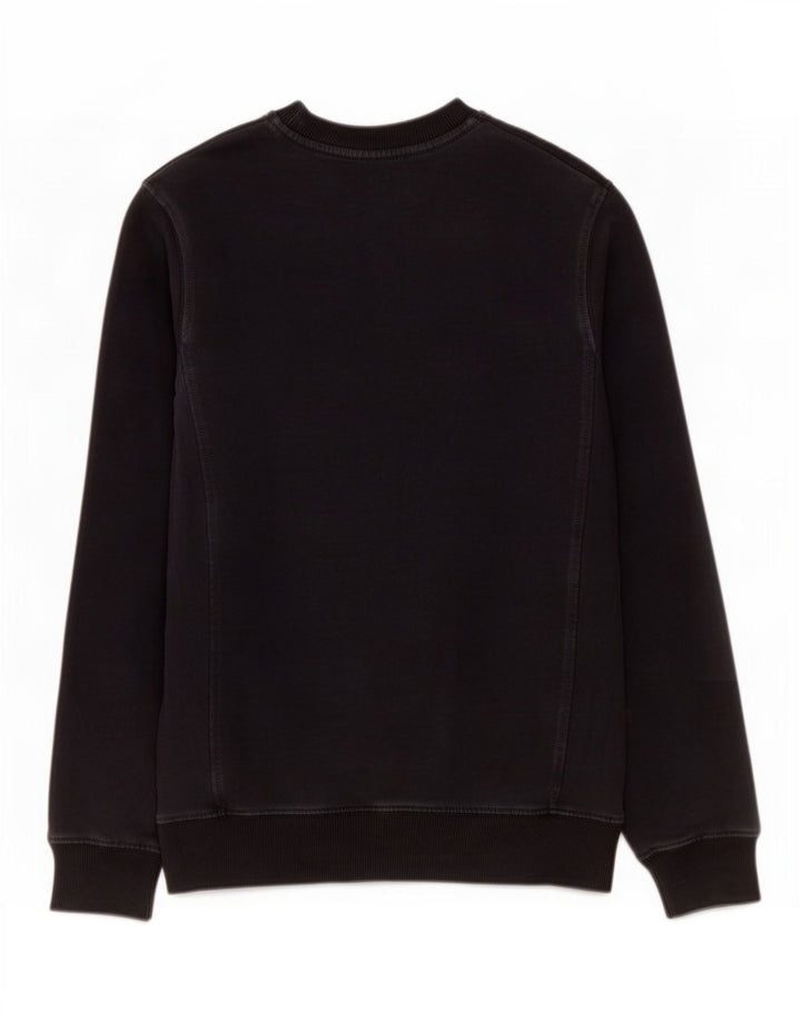 Lee Hombre Sudadera Gráfica Jersey Pequeño De Algodón Negro