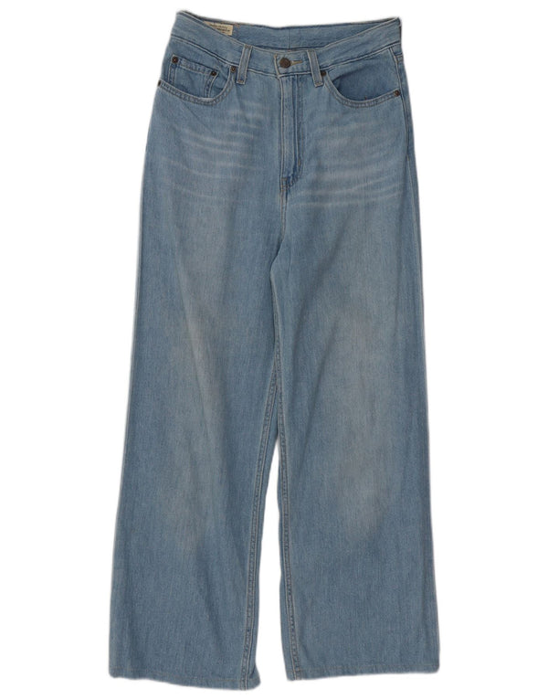 Levi's Jeans De Pierna Ancha De Cintura Alta Para Mujer W28 L26 Algodón Azul