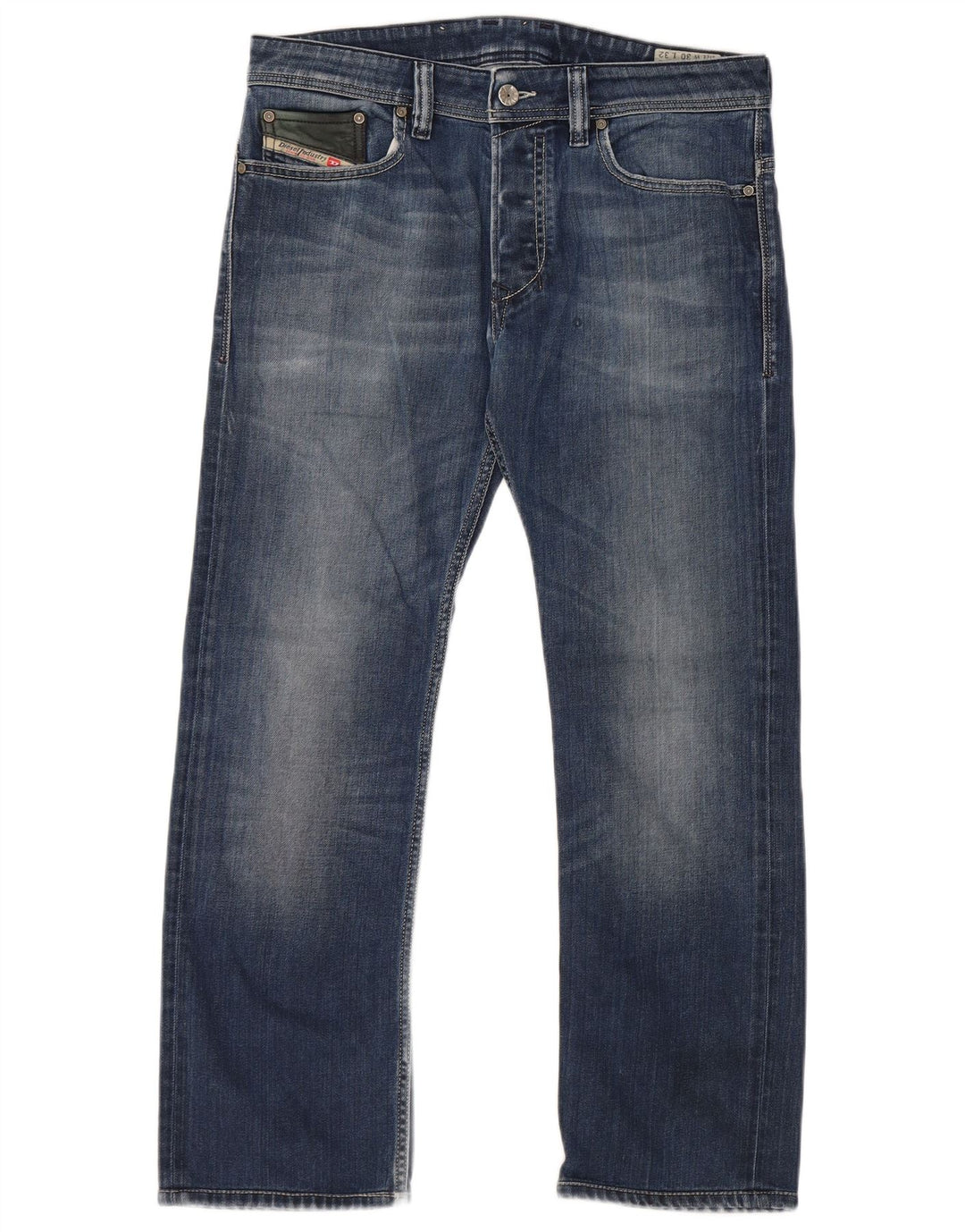 DIESEL Vaqueros Rectos Safado Regular Slim W30 L27 Algodón Azul Hombre