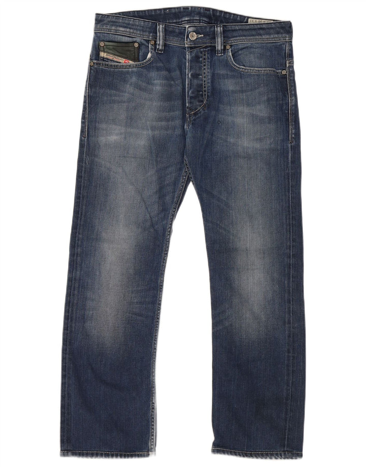 DIESEL Vaqueros Rectos Safado Regular Slim W30 L27 Algodón Azul Hombre