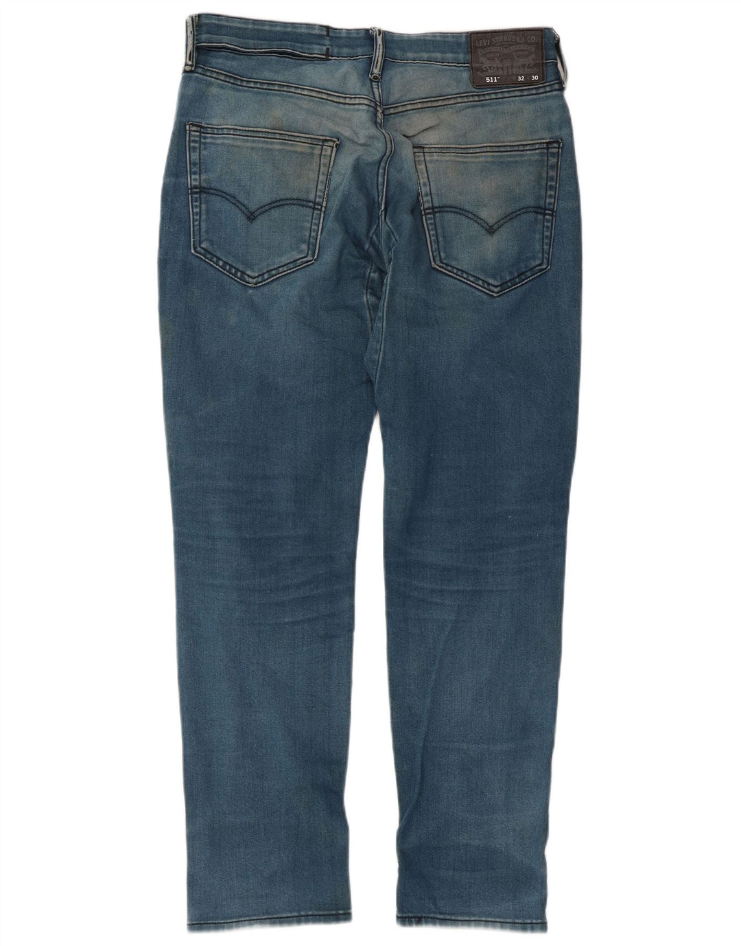 Levi's Hombre 511 Slim Jeans W32 L30 Algodón Azul