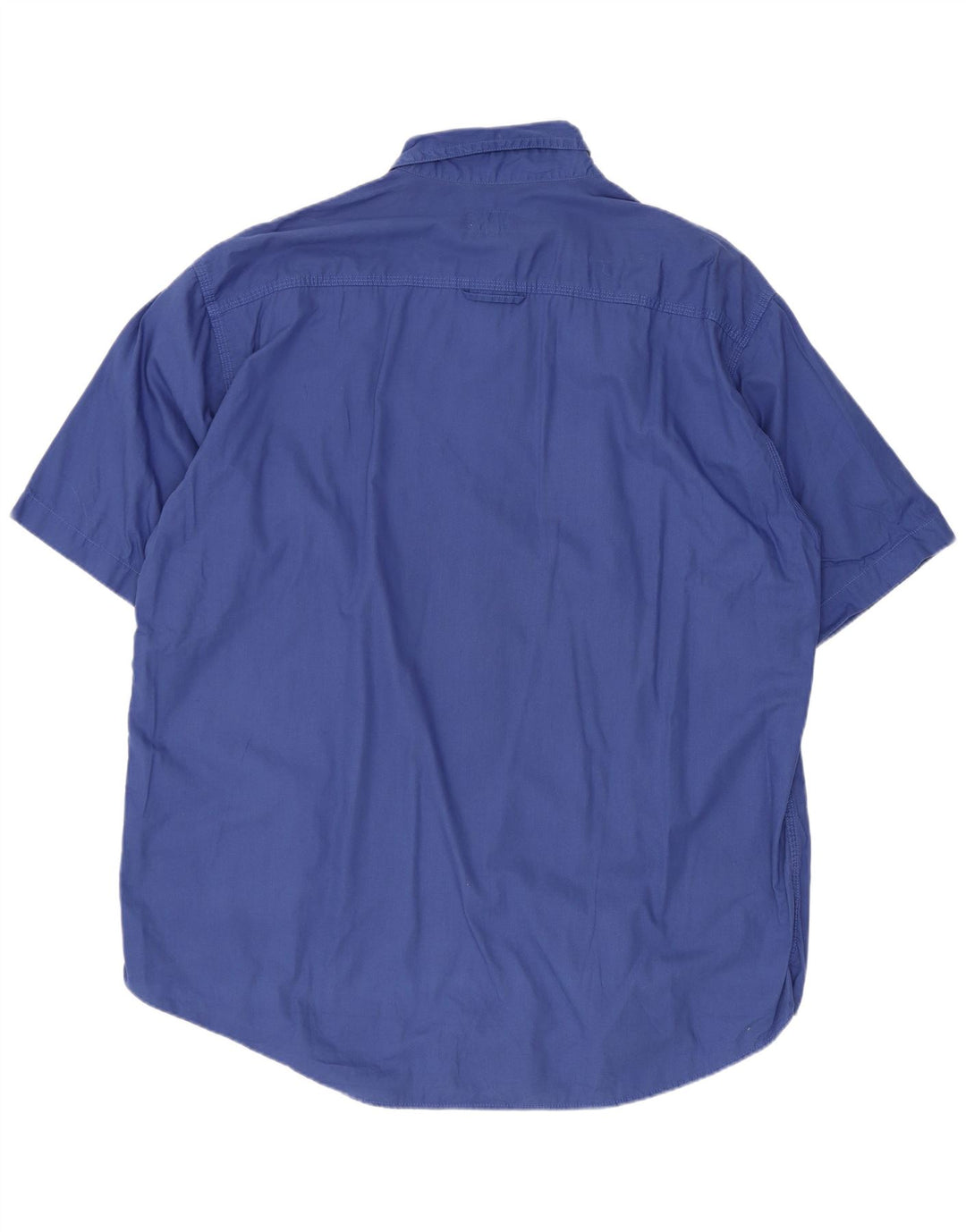 Levi's Camisa de manga corta para hombre, talla grande, azul