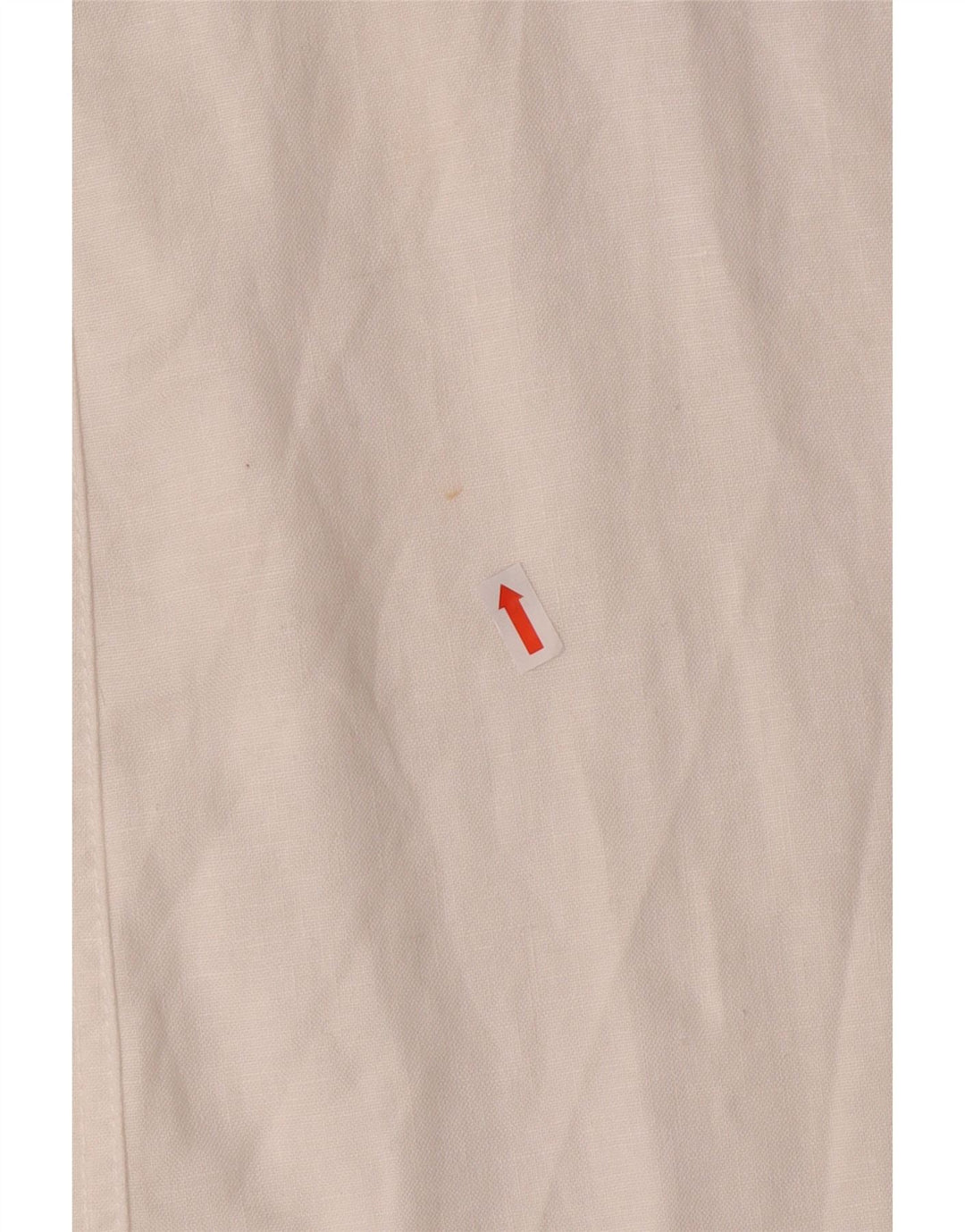 MONSOON Pantalones chinos con corte de bota para mujer UK 12 Medium W32 L31 White Linen