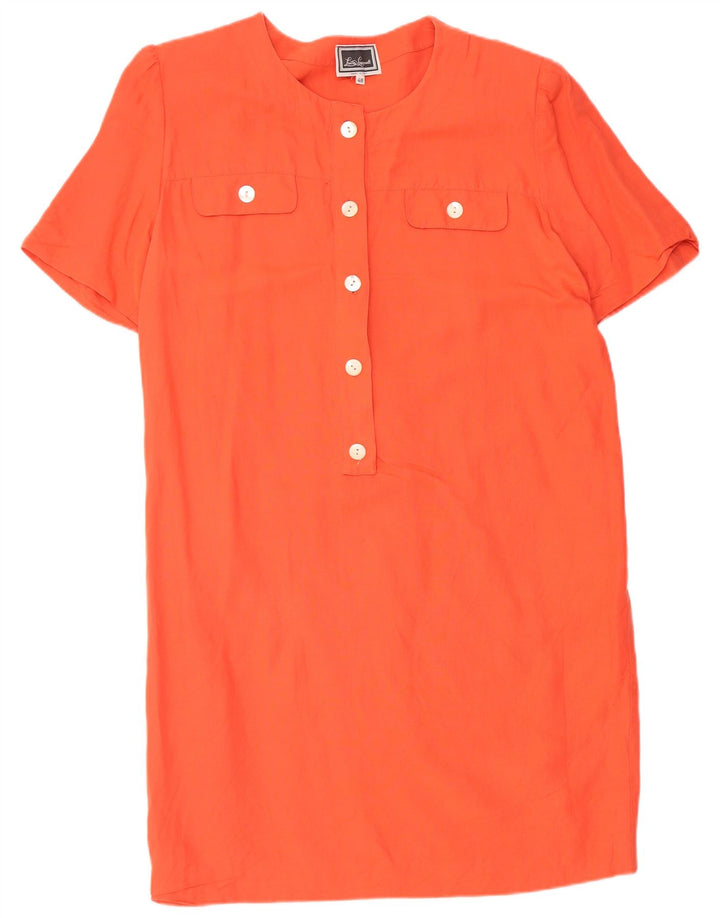 Luisa Spagnoli Vestido recto para mujer IT 48 XL Naranja