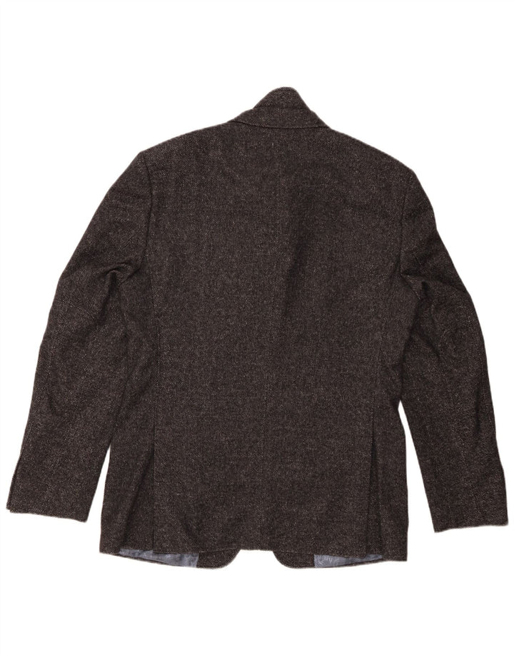 ROY ROBSON Chaqueta tipo blazer de 3 botones para hombre UK 38 Gris medio Lana nueva