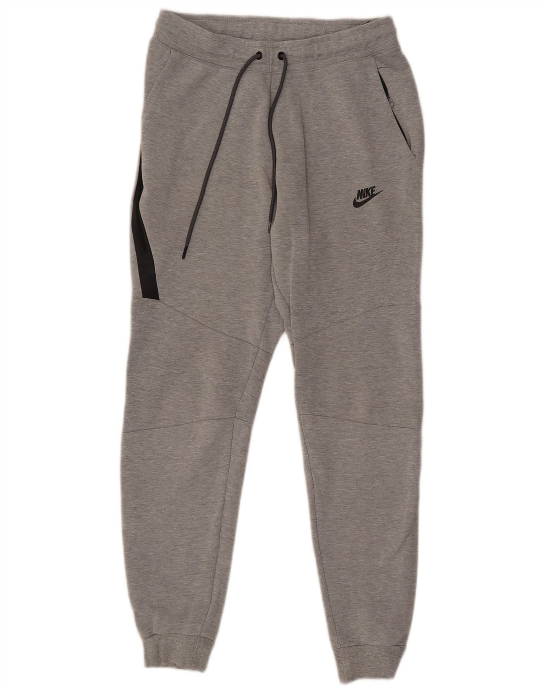 Nike - Pantalones de chándal para hombre, talla pequeña, algodón moteado gris