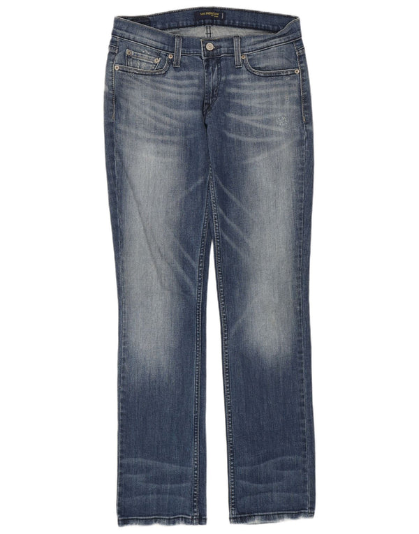 Levi's Jeans 504 Super Low Straight para Mujer US 7 Medium W29 L31 Algodón Azul