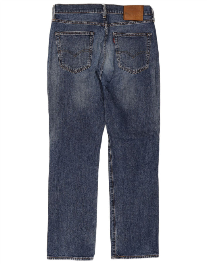 Levi's Jeans rectos desgastados 514 para hombre W32 L30 Algodón azul