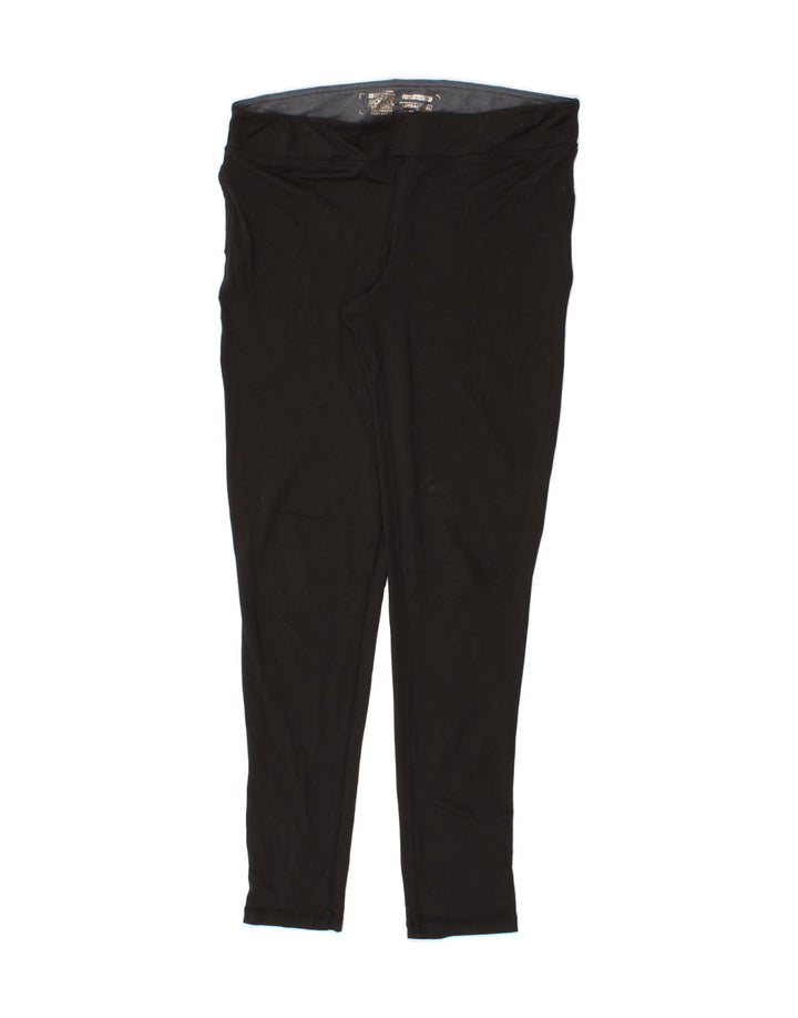 MOUNTAIN WAREHOUSE Womens Leggings UK 12 Medium Black Polyester Vintage Mountain Warehouse and Second-Hand Mountain Warehouse from Messina Hembry 