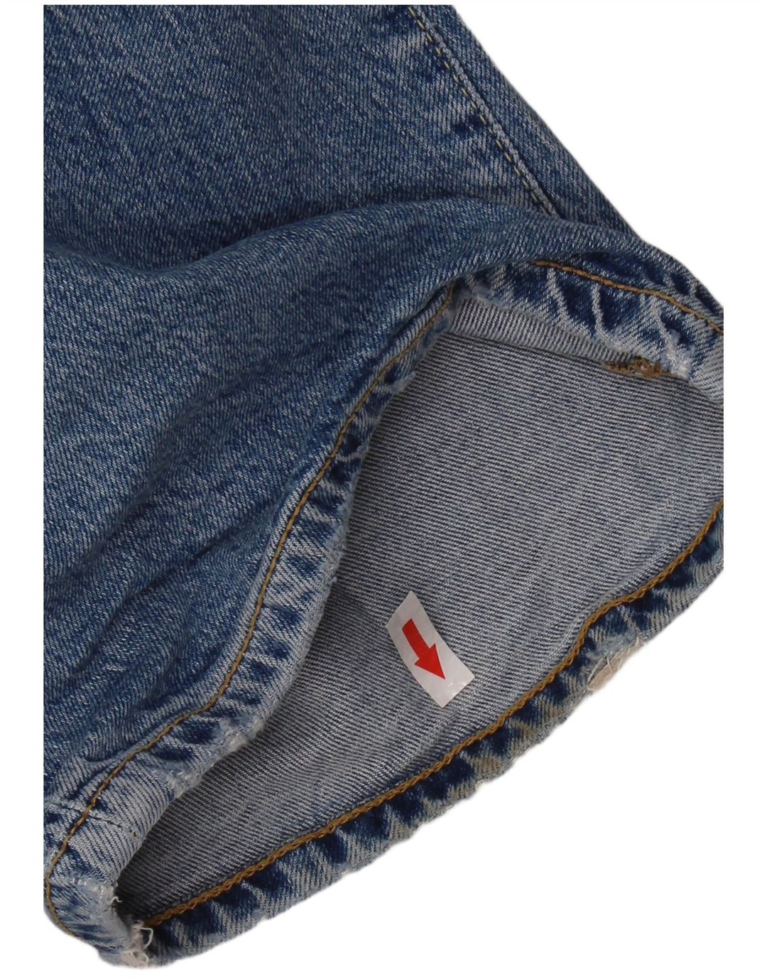 SUPERDRY Vaqueros desgastados con corte de bota para mujer W30 L30 Algodón azul