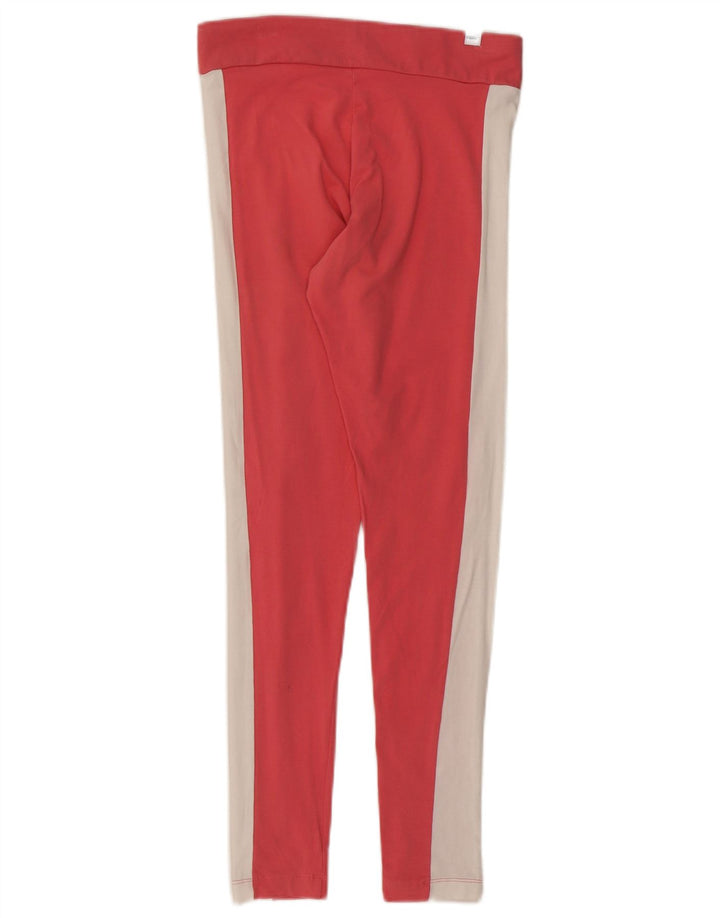 Puma Leggings para mujer UK 46 Large Pink Colourblock