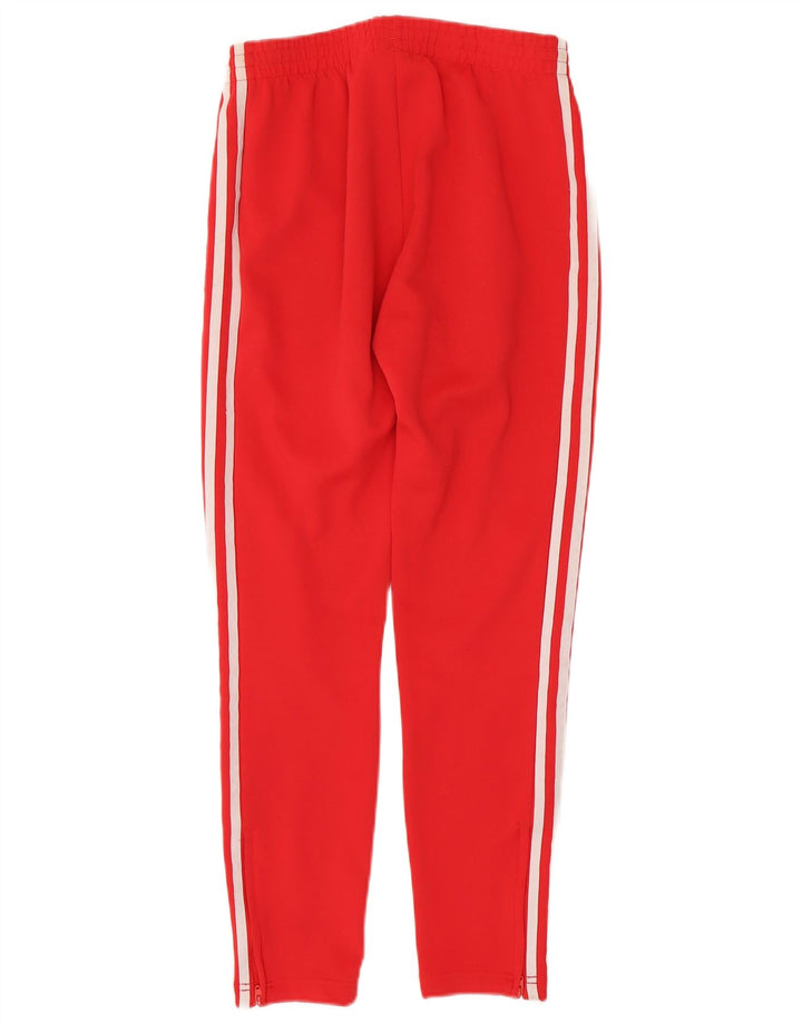 ADIDAS Pantalones de chándal para mujer UK 10 Small Red Poliéster