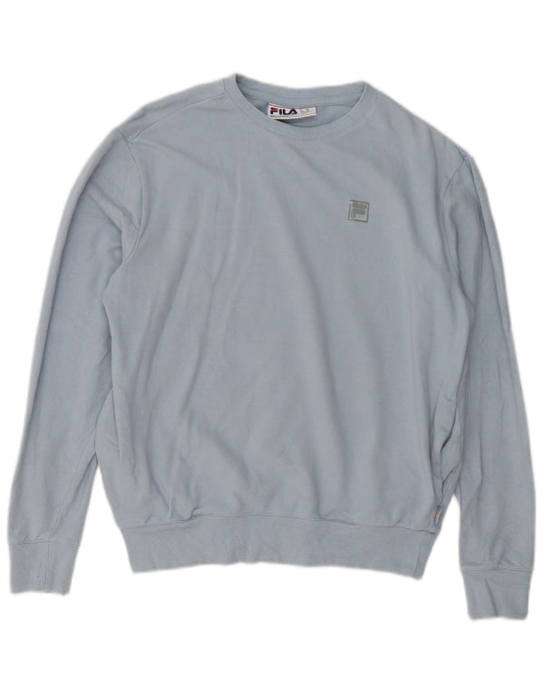 Fila Hombre Loose Fit Sudadera Jumper XS Algodón Azul