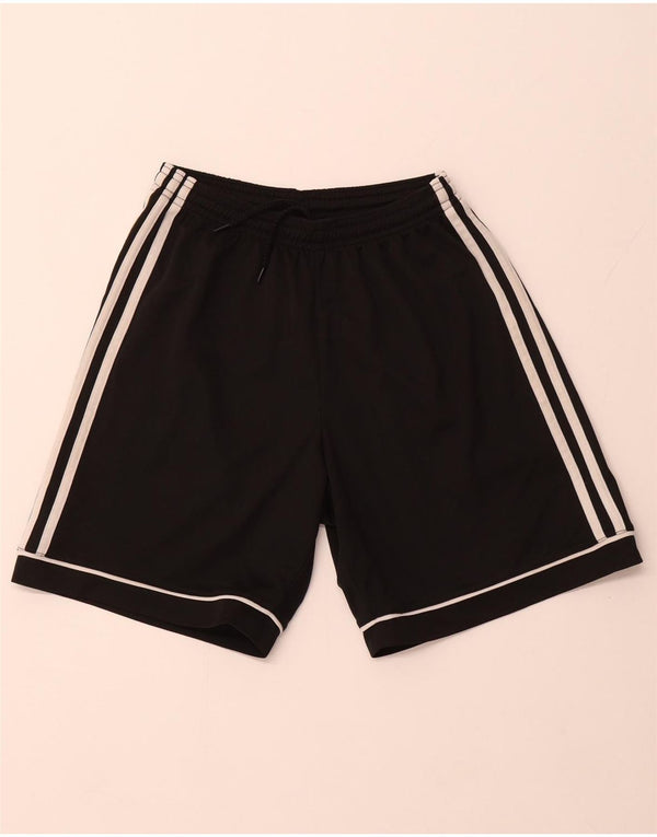 ADIDAS Mujer Aeroready Sport Shorts UK 10 Pequeño Poliéster Negro