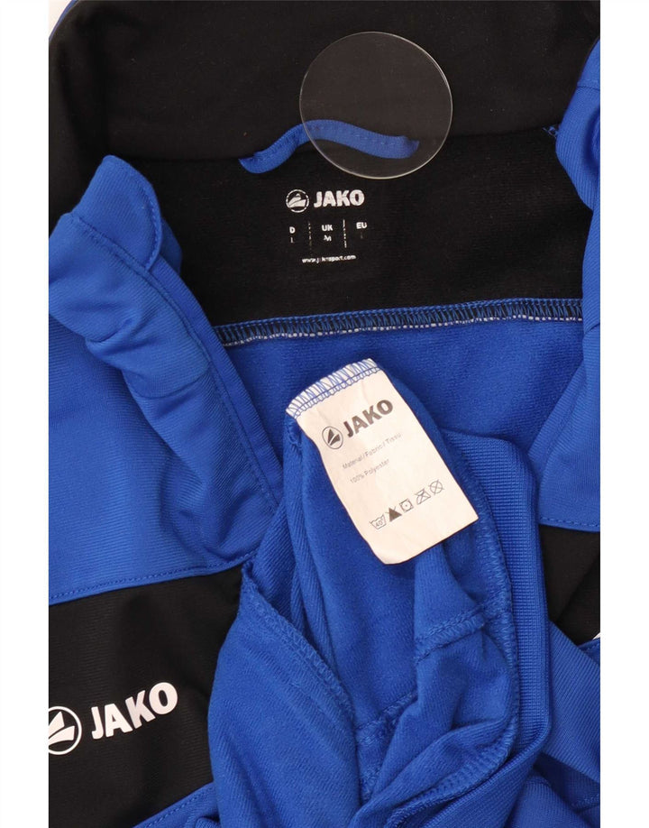 Chaqueta superior de chándal con gráfico Jako para hombre Poliéster color block en azul medio
