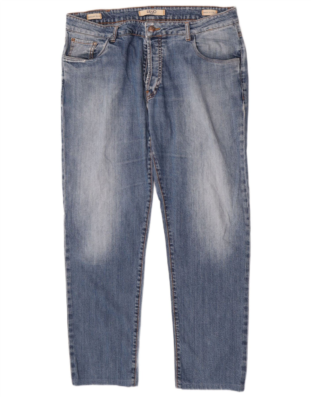 Jeans Liu Jo Hombre Regular Slim W38 L31 Algodón Azul