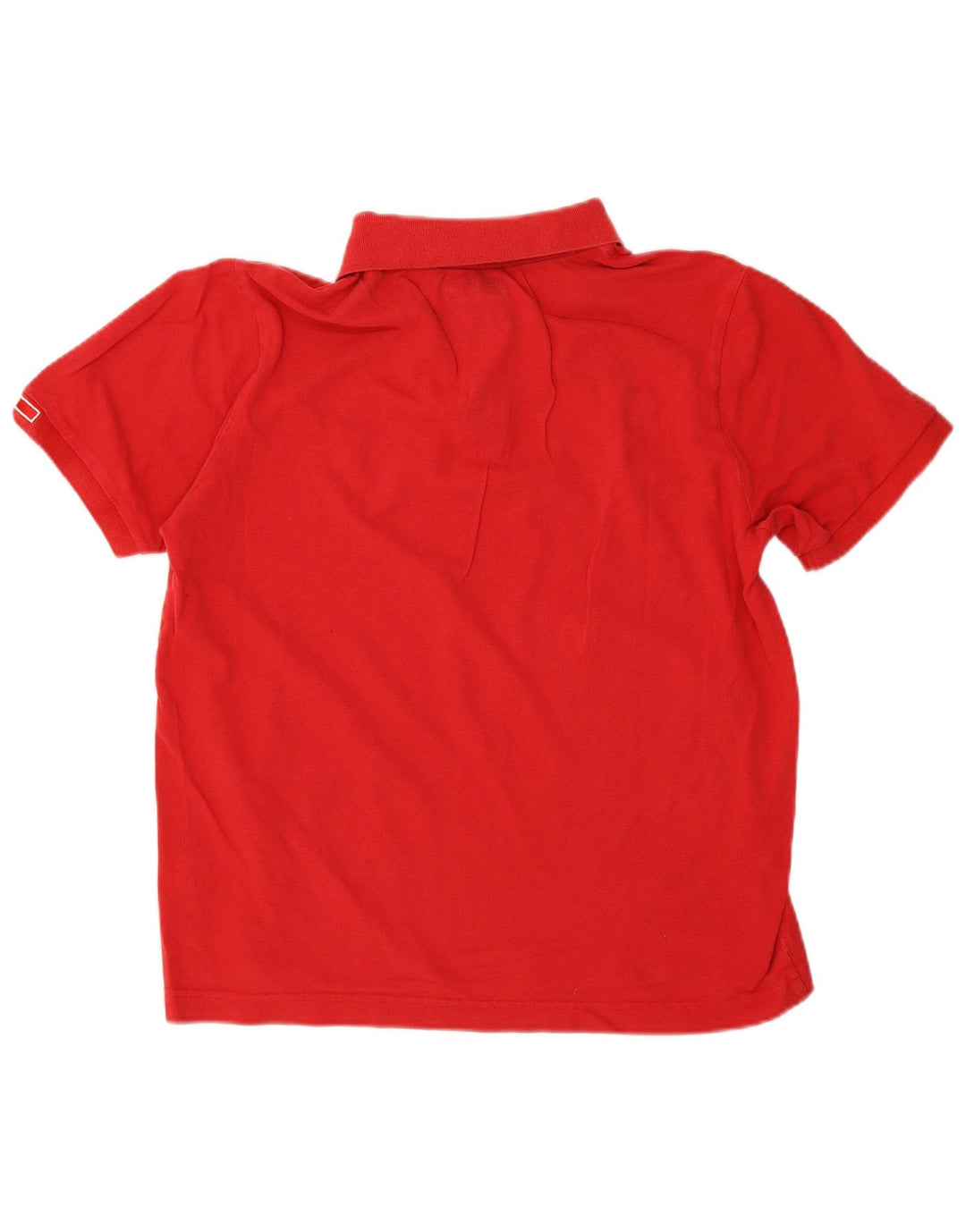 Kappa Polo Hombre Grande Rojo Algodón