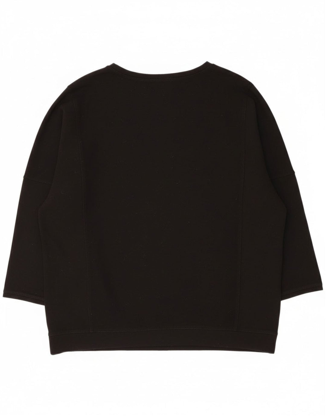 Zara Mujer Sudadera Oversize Jersey UK 10 Small Negro