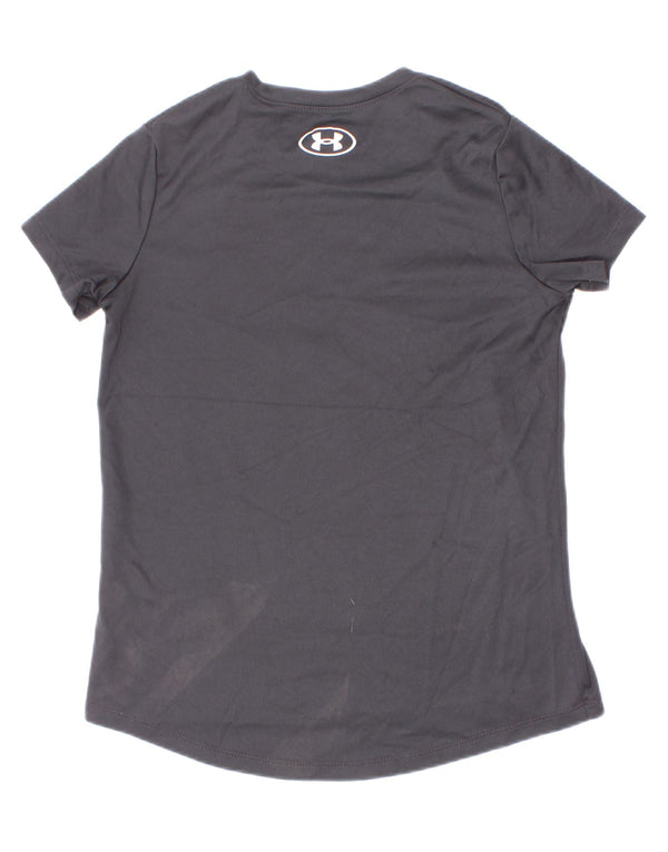 Under Armour Camiseta gráfica para niño 7-8 años Small Gris Poliéster