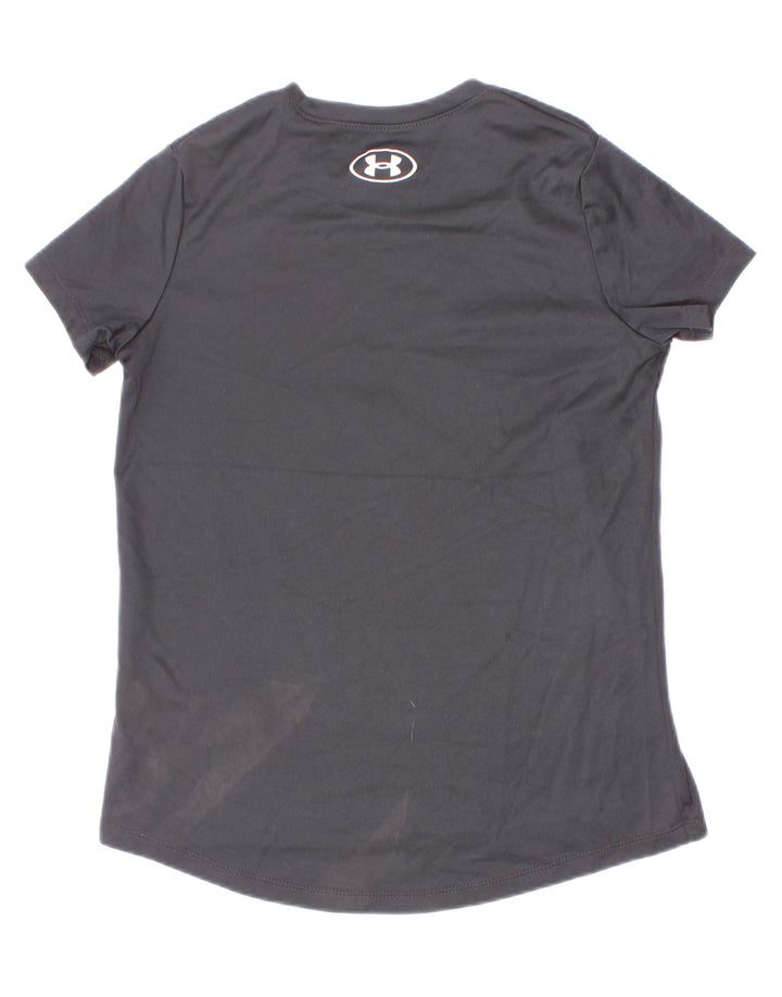 Under Armour Camiseta gráfica para niño 7-8 años Small Gris Poliéster
