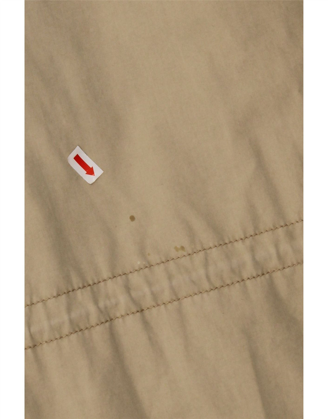 GANT Chaqueta utilitaria con capucha para hombre, Reino Unido 40, algodón beige grande