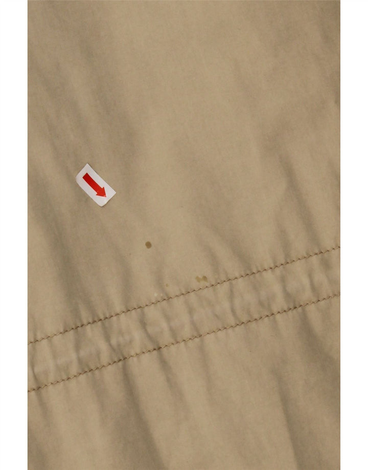 GANT Chaqueta utilitaria con capucha para hombre, Reino Unido 40, algodón beige grande