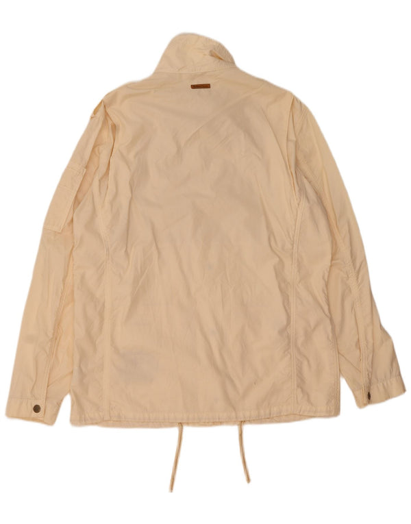 Marlboro Classics Chaqueta utilitaria para hombre UK 42 XL Algodón beige