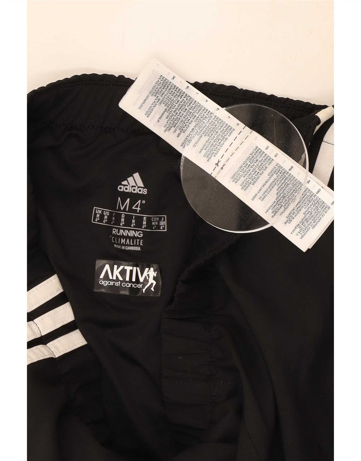 Adidas Mujer Climalite Sport Shorts UK 14 Medio Negro Poliéster