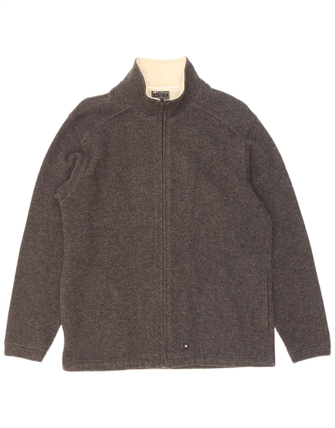 Champion Chaqueta De Chándal Para Hombre Grande De Lana Gris