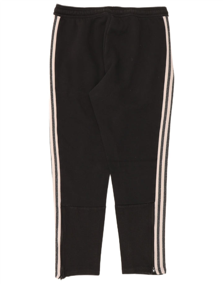 Adidas - Pantalón de chándal para hombre, talla grande, algodón negro