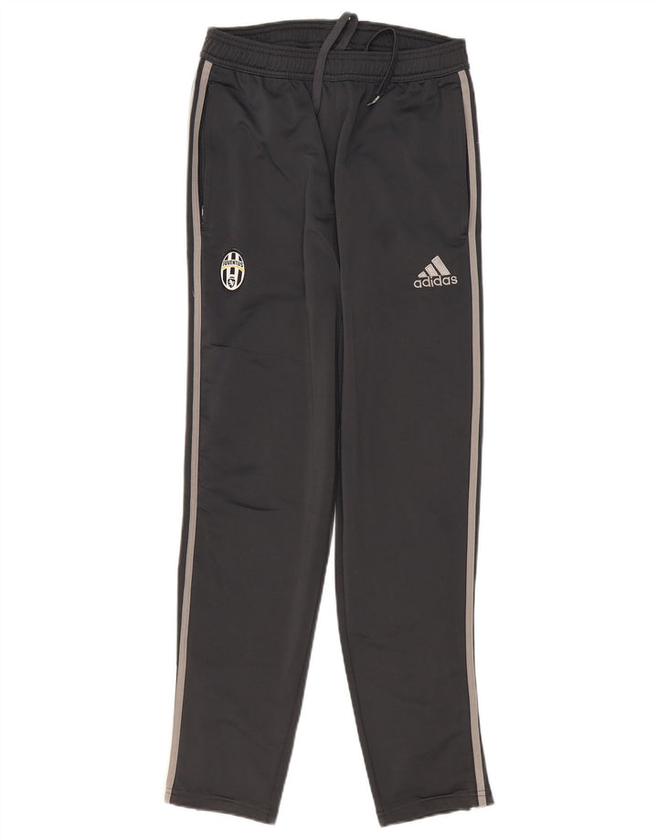 Adidas Mens Juventus Tracksuit Trousers Small  Grey Polyester