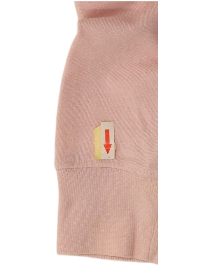 CALVIN KLEIN Sudadera gráfica para mujer Jersey UK 40 Algodón rosa medio