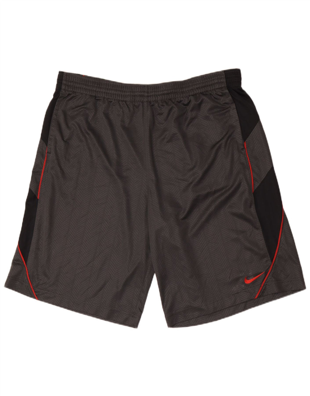 Nike - Pantalones cortos deportivos para hombre, talla 2XL, color gris, poliéster