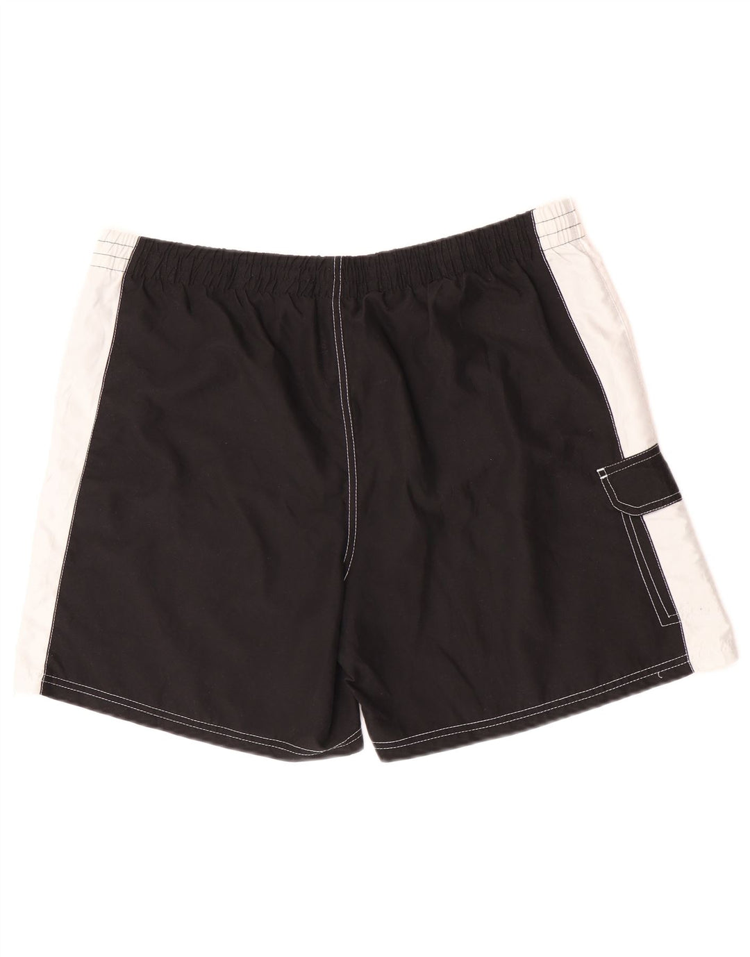 Fila Bañador Cargo Hombre XL Poliéster Color Block Negro
