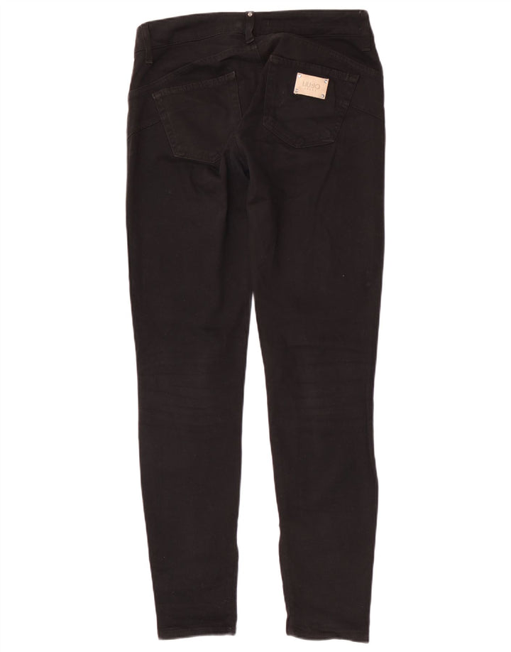 LIU JO Vaqueros pitillo para mujer W30 L31 Negro