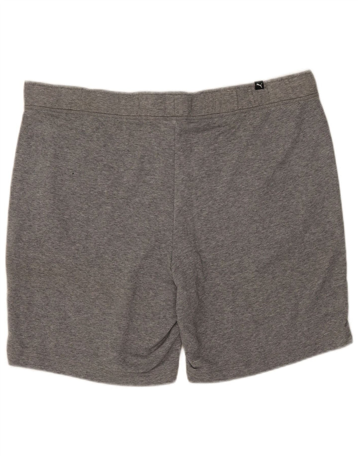 Puma Pantalones cortos deportivos para hombre XL Gris Algodón