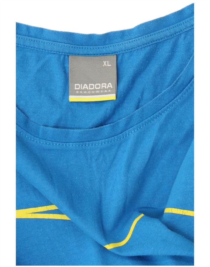 DIADORA Camiseta Gráfica Hombre Top XL Azul