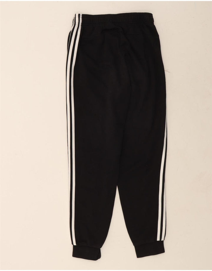 ADIDAS Mens Tracksuit Trousers Joggers Small  Black Vintage Adidas and Second-Hand Adidas from Messina Hembry 