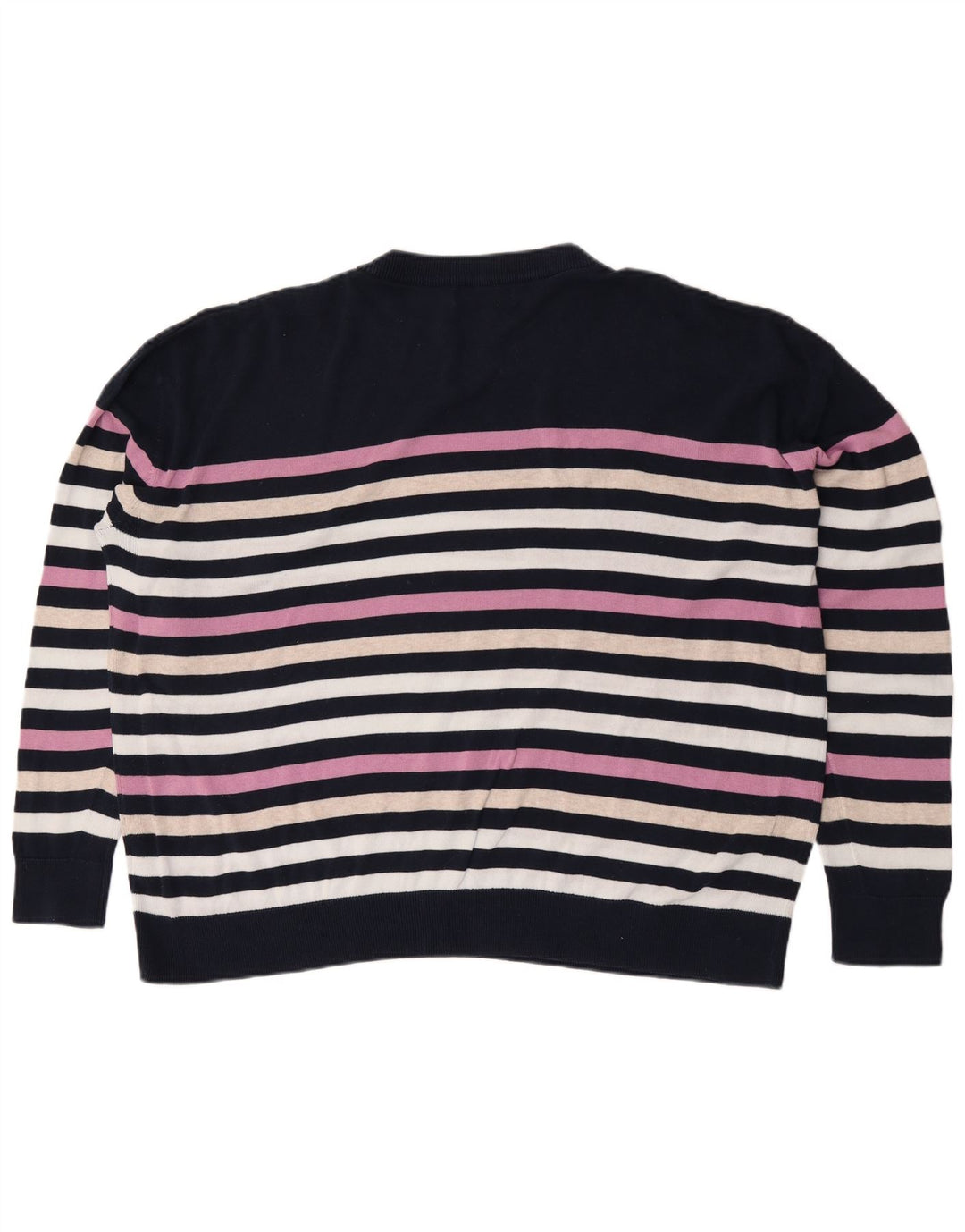 Marks & Spencer Jersey de Cuello Redondo para Mujer UK 40 XL Multicolor