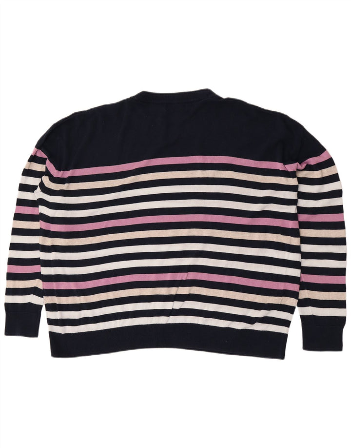 Marks & Spencer Jersey de Cuello Redondo para Mujer UK 40 XL Multicolor