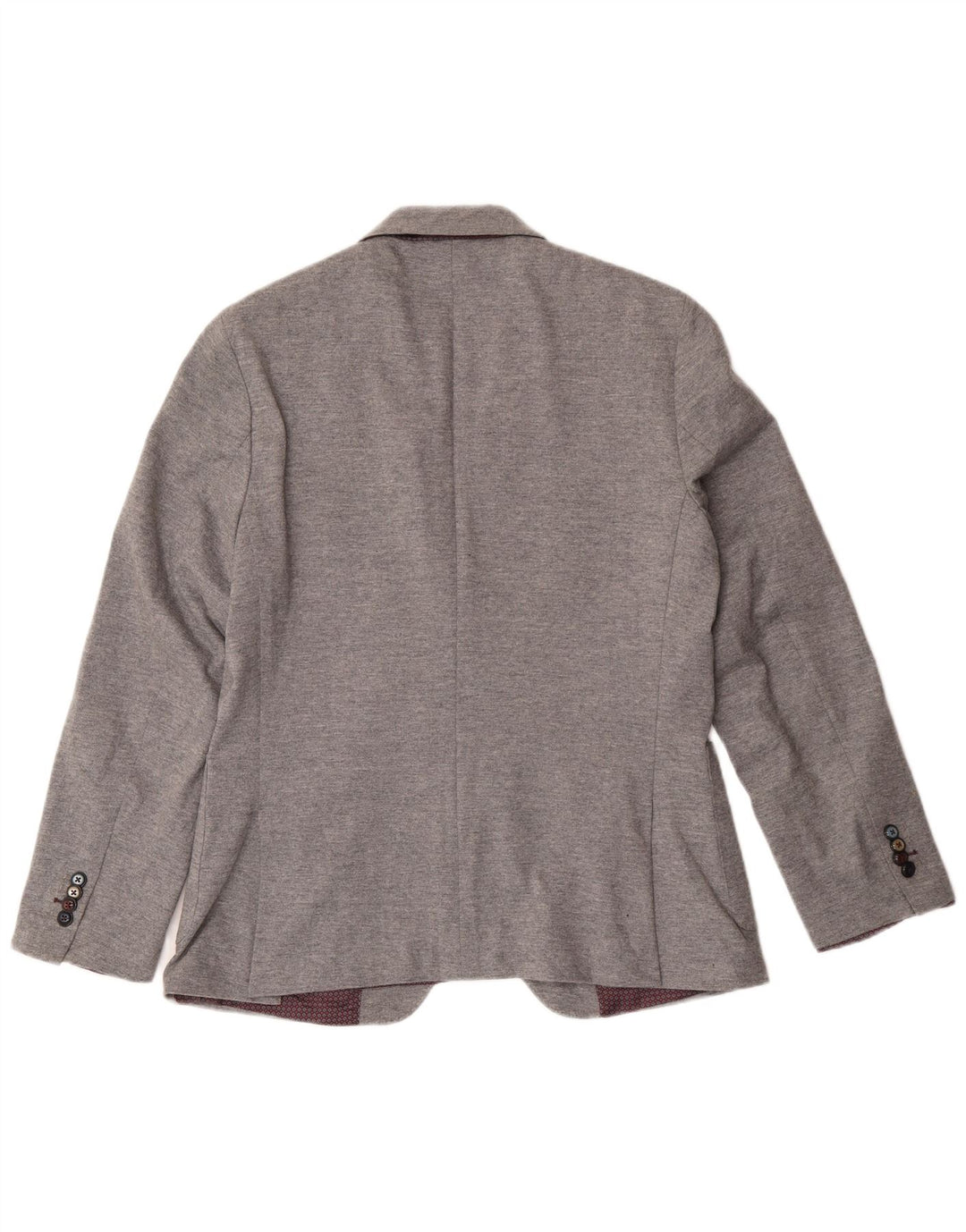 John Barritt Chaqueta tipo blazer de 2 botones para mujer IT 50 XL Algodón gris