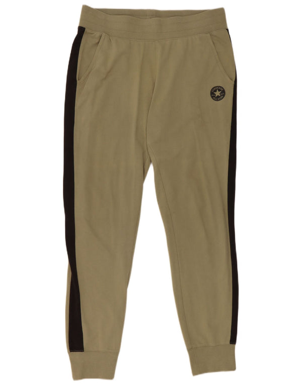 Converse Pantalones De Chándal Joggers Large Khaki Colorblock De Algodón |