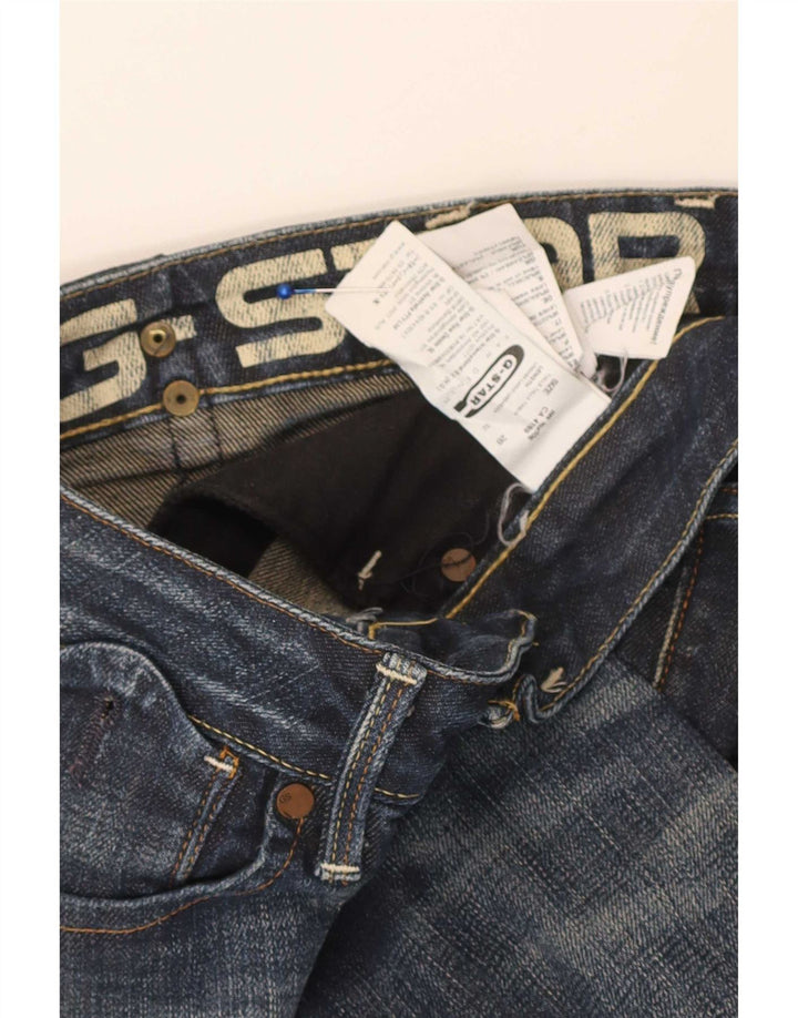 Vaqueros ajustados para mujer G-Star W28 L32 Algodón azul
