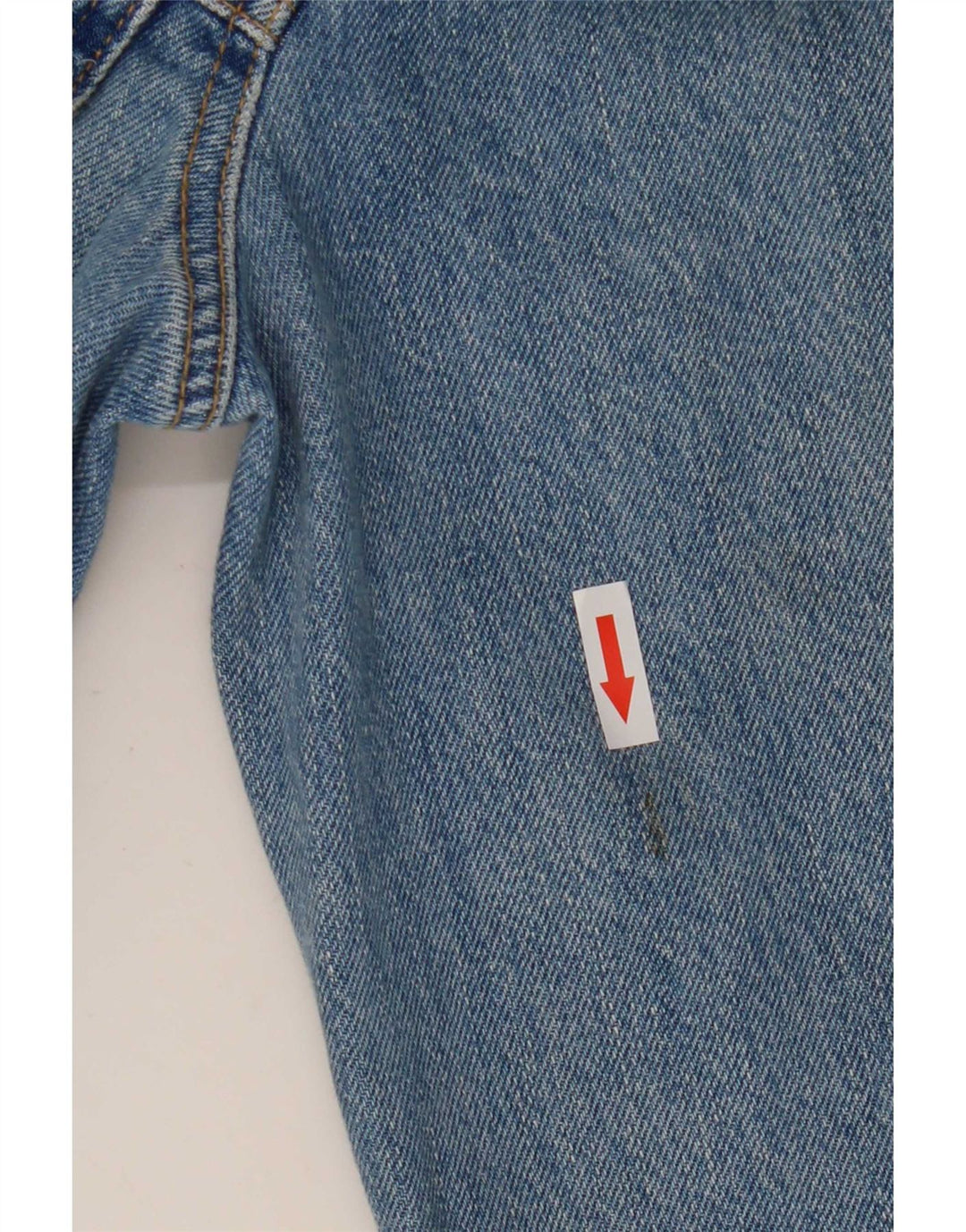 Topshop Chaqueta vaquera corta para mujer UK 10 Small Blue Cotton