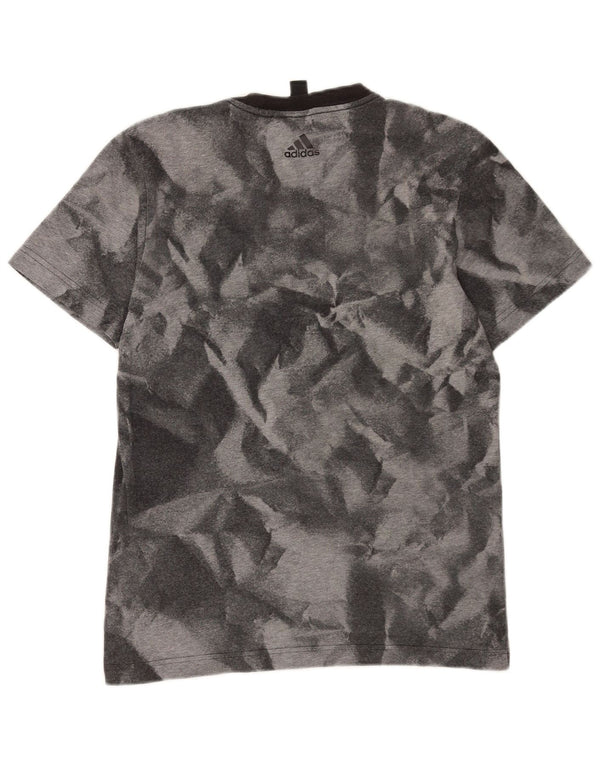 ADIDAS Camiseta gráfica para hombre Top Small Grey Tie Dye