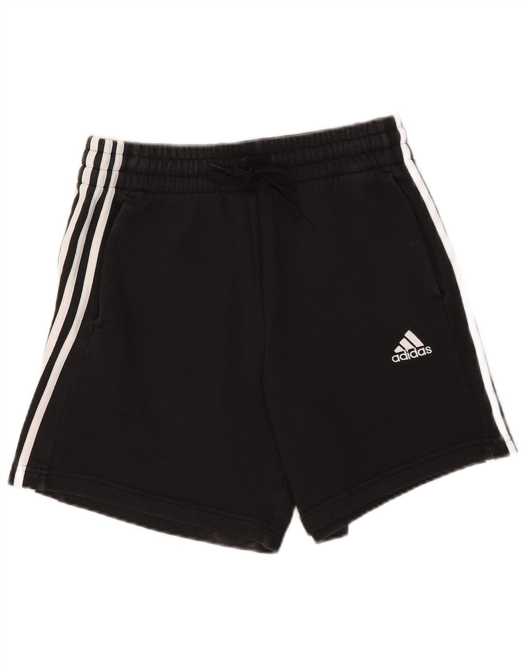 Adidas Pantalones cortos deportivos para niños 13-14 años Mediano Negro Algodón