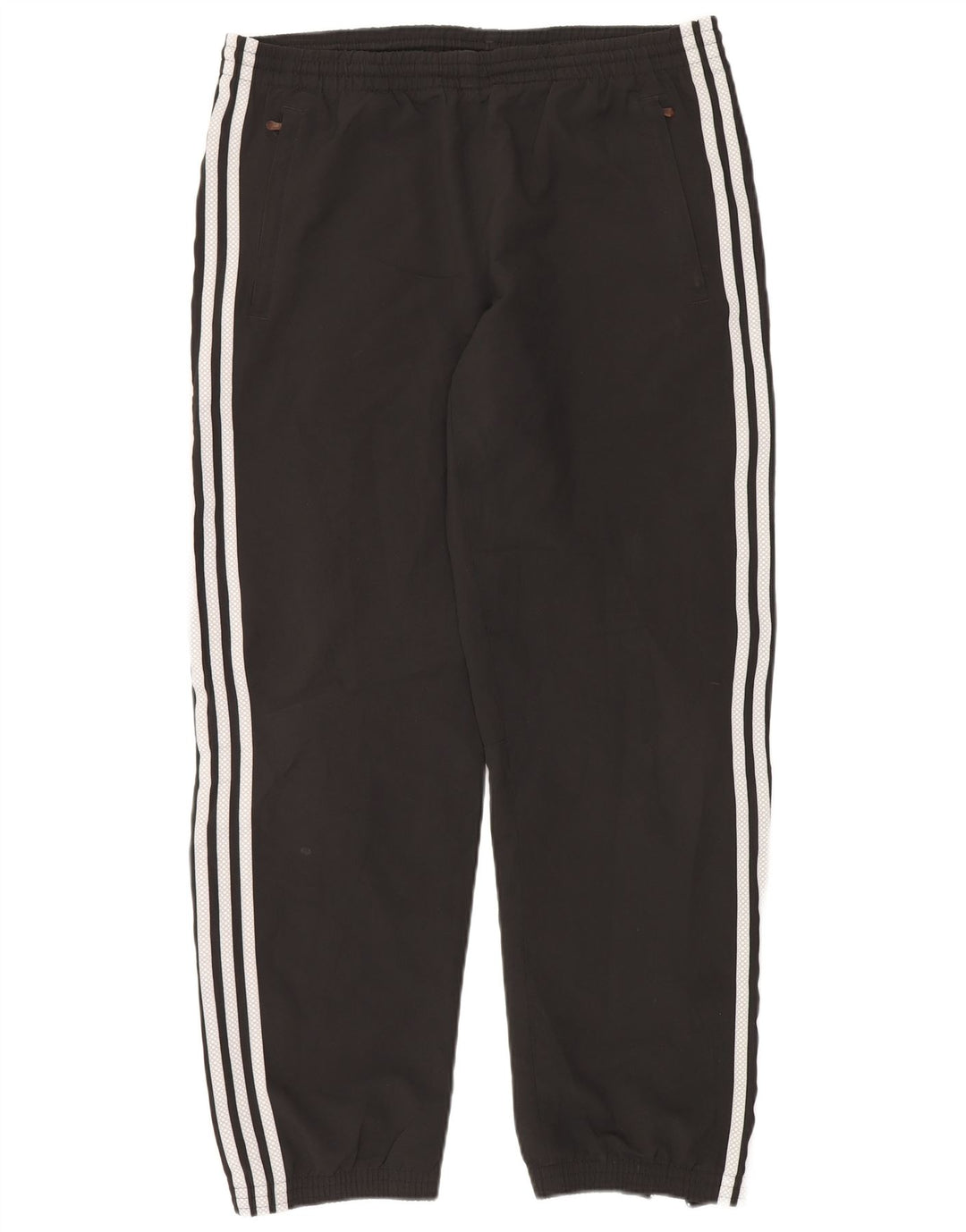 Adidas Hombre Pantalones De Chándal Joggers Medium Negro Poliéster