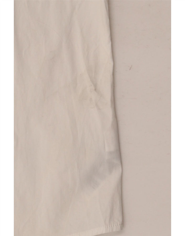 Tommy Hilfiger Camisa Niño 11-12 Años Blanco Algodón